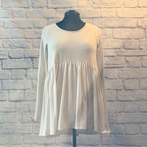 Zenana Outfitters White Long Sleeve Top